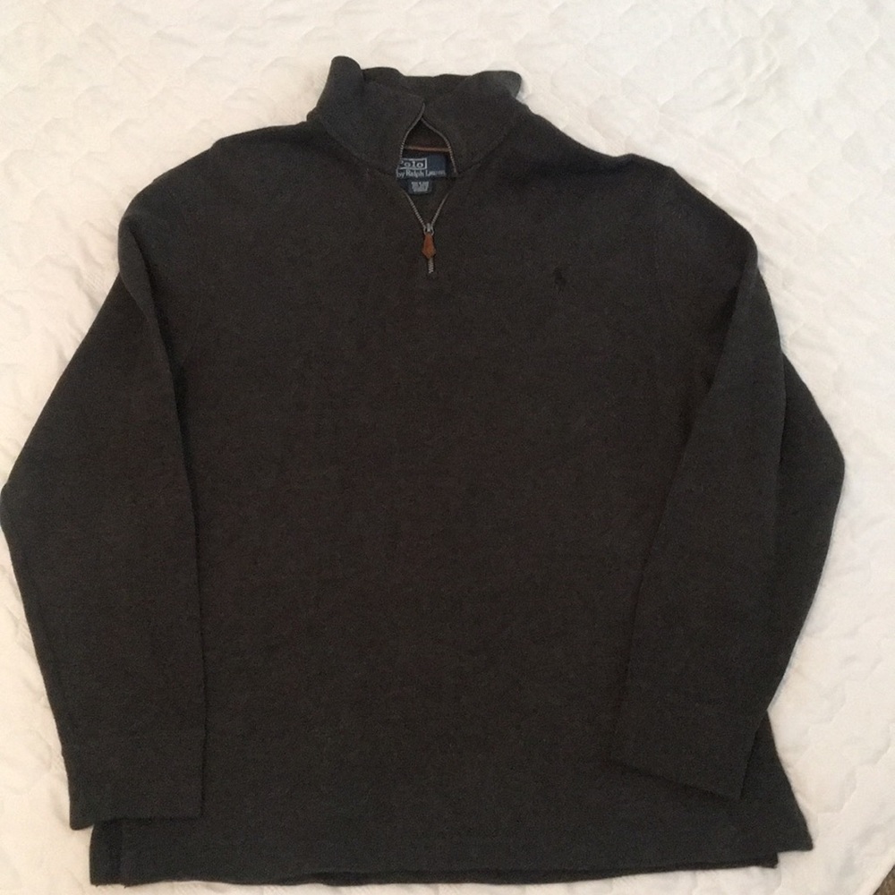 Men’s Polo Ralph Lauren Gray Sweater Size M